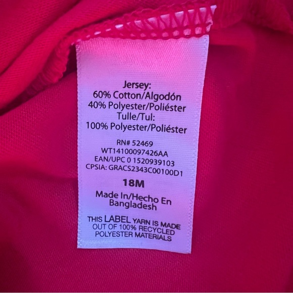 NWT 🥀 18mo. Way To Celebrate! Girls Valentine's Day Dress - Picture 6 of 7